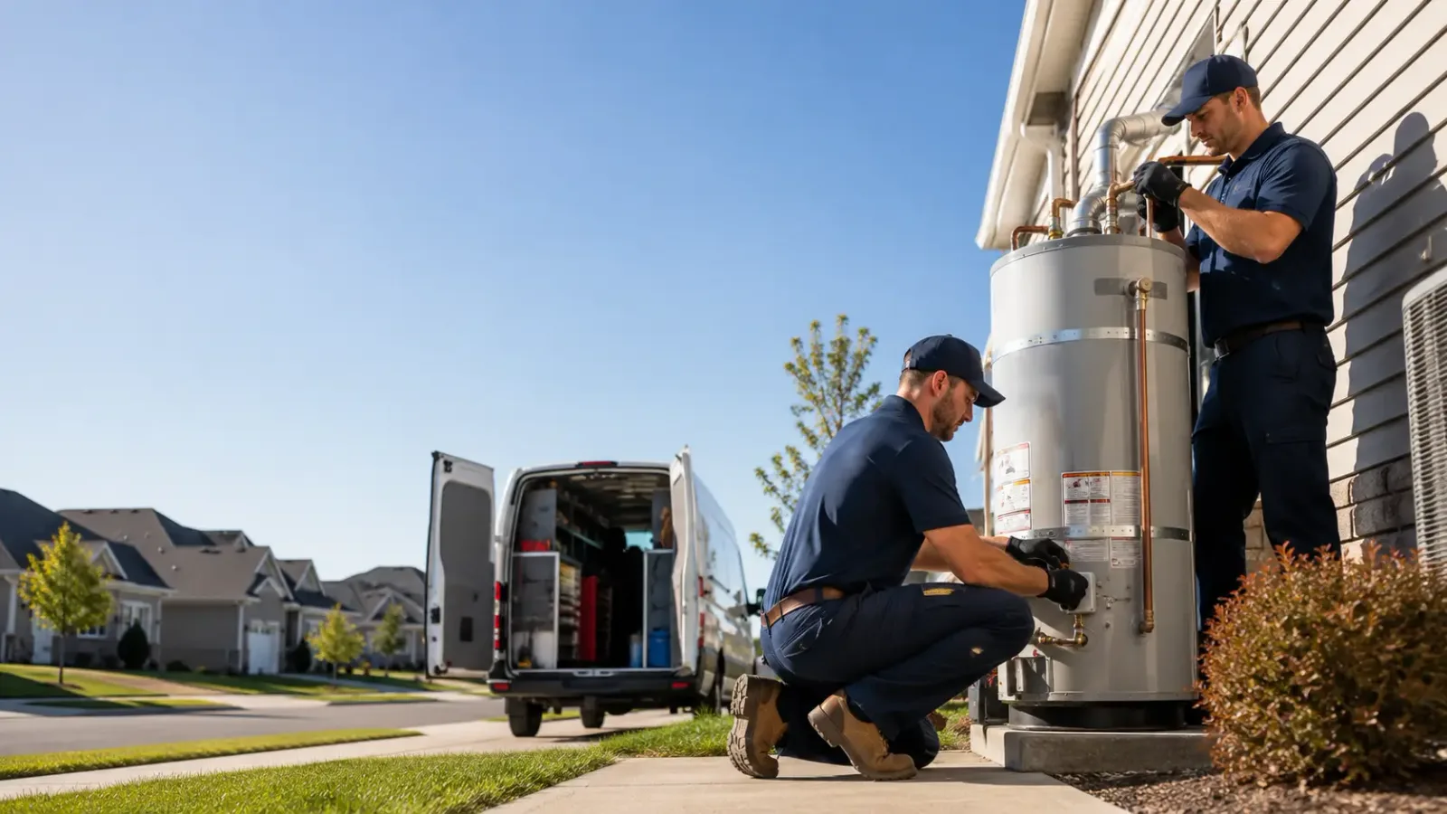 Water Heater Installation in Lupton, MI